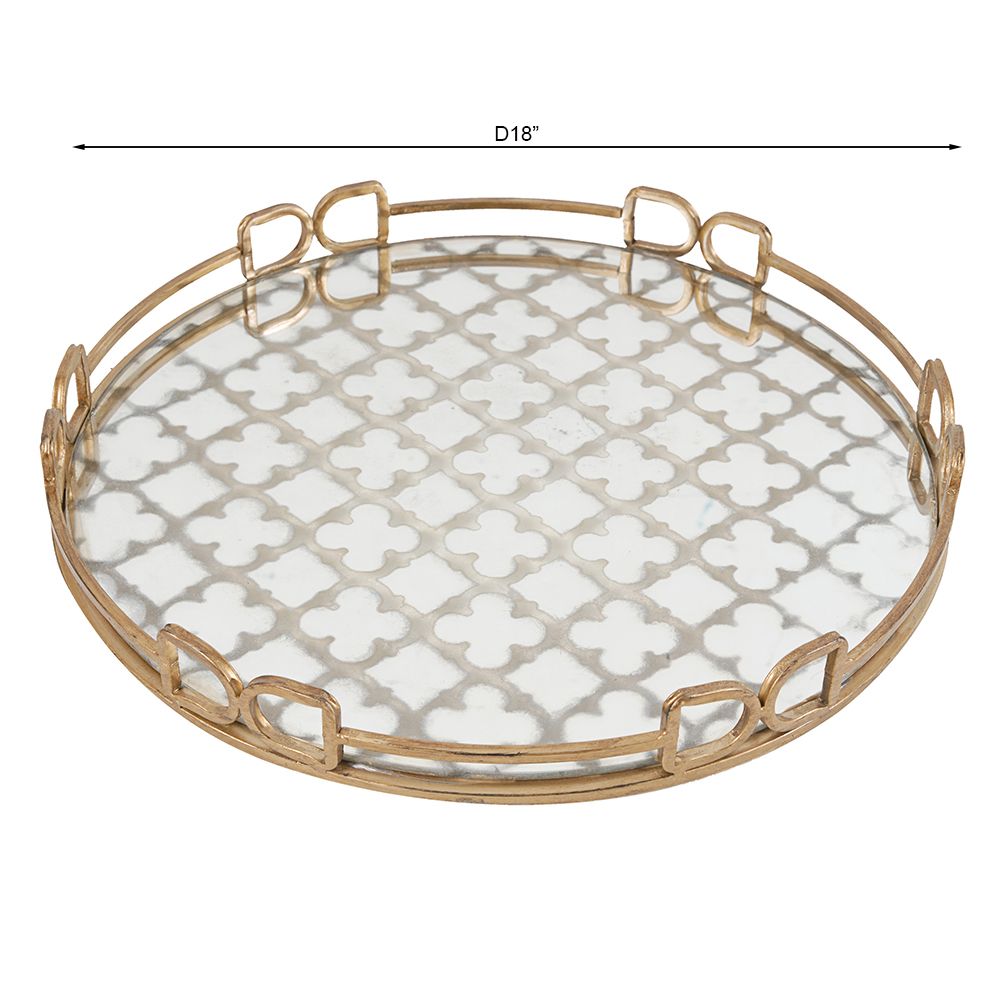 Golden Glass Home Accessories