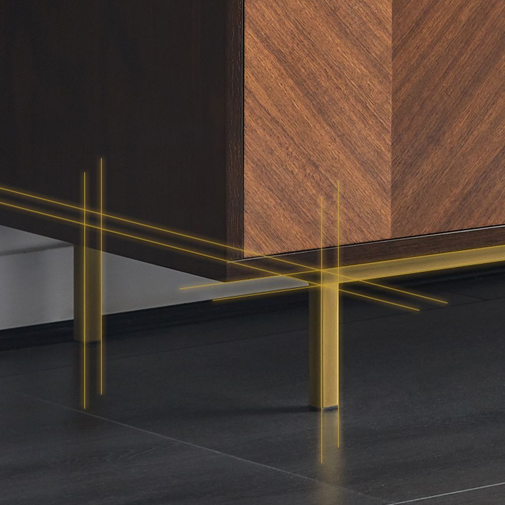 Metal Leg Walnut Sideboards & Buffets