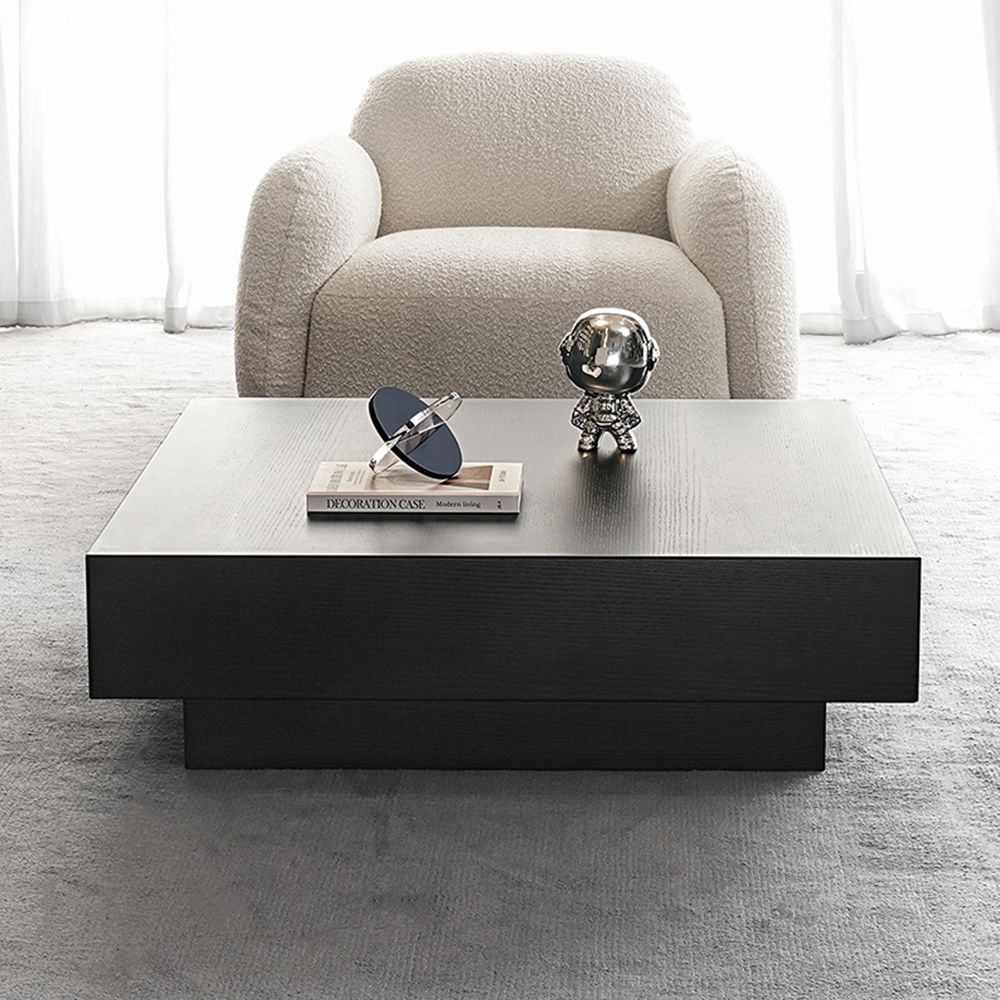 Nero  MDF Tavolini da caffè