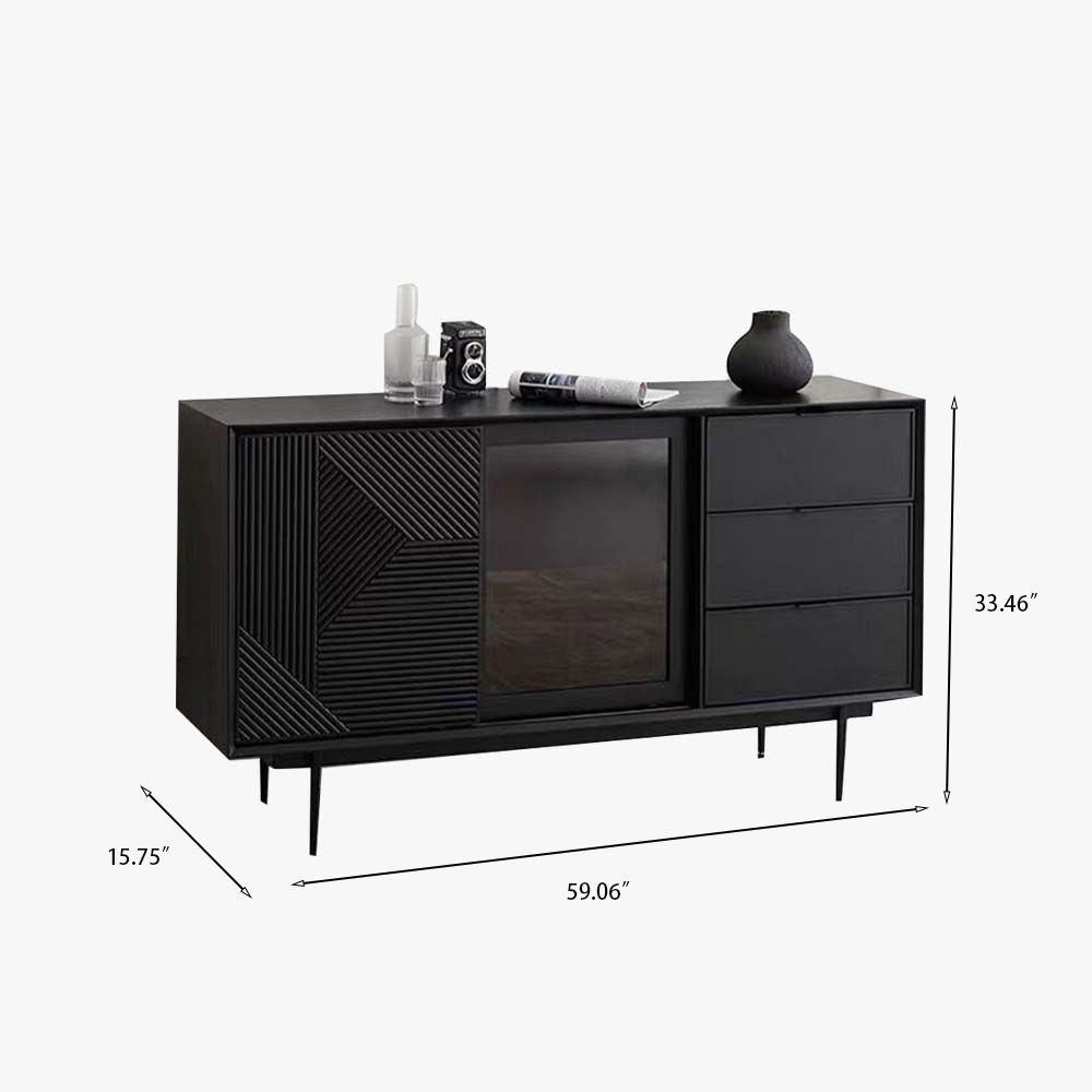 Wood Black Sideboards & Buffets
