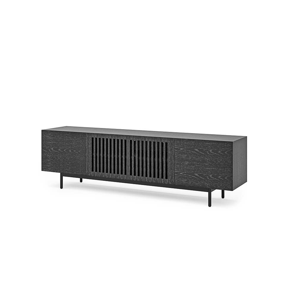 Mid Century Modern Nero  MDF Supporti TV
