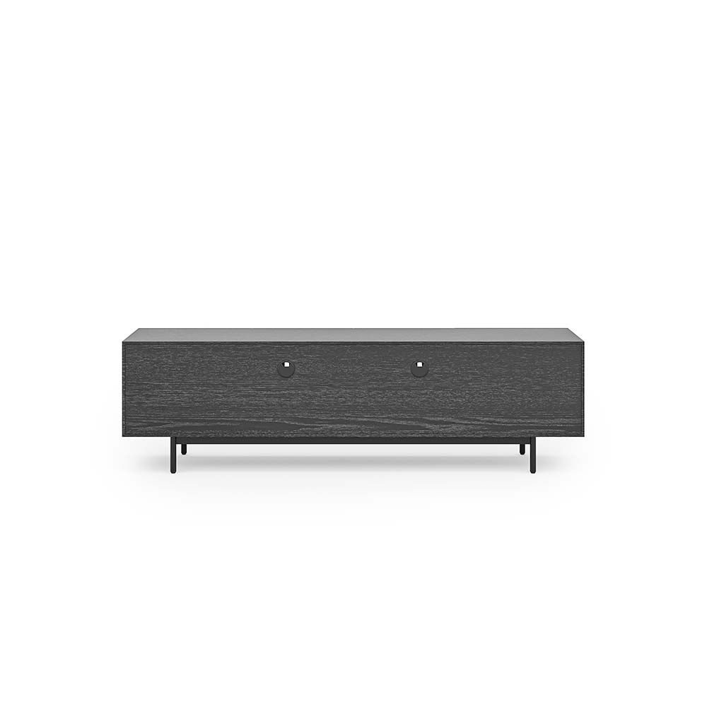 Mid Century Modern Nero  MDF Supporti TV