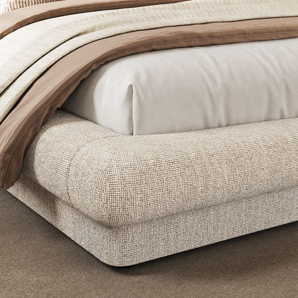 Chenille Beige Chenille Beds