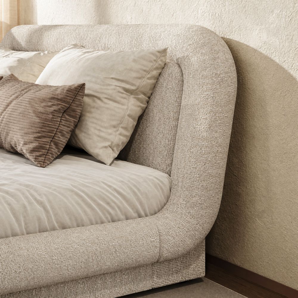 Chenille Beige Chenille Beds