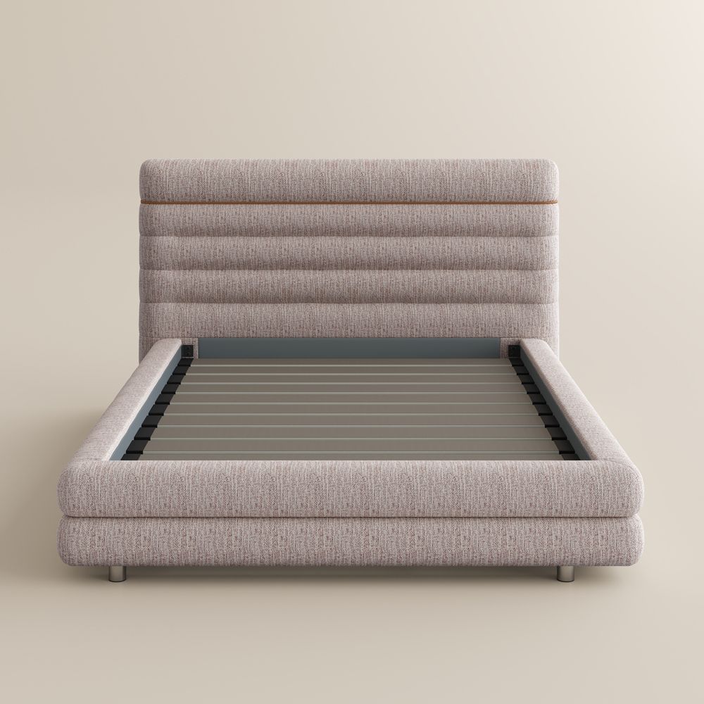 Sleeper Pink & White Chenille Beds