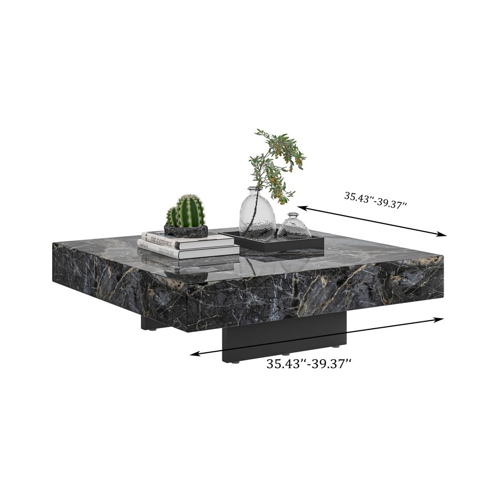 Sintered Stone Black Coffee Tables