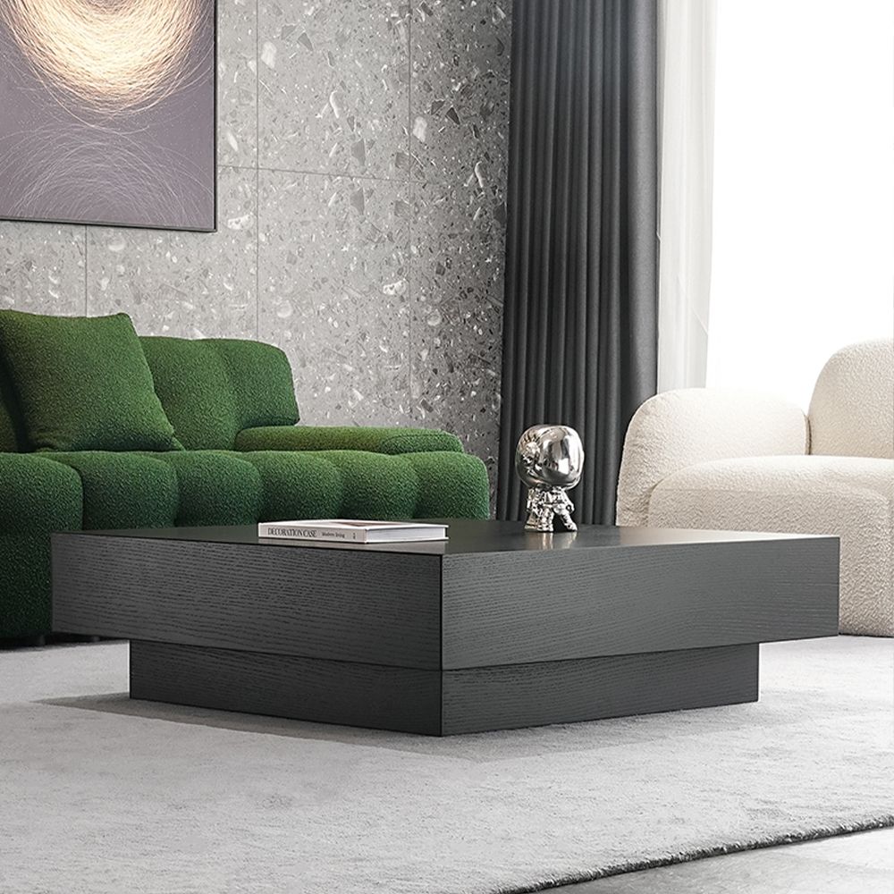 Black MDF Living Room Set