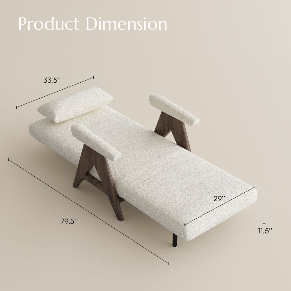 Fabric Walnut & White Fabric Chairs