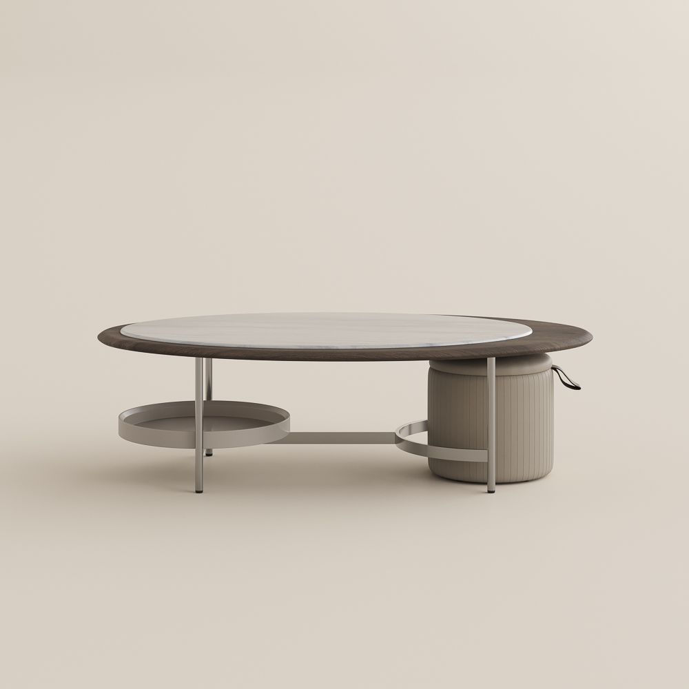 Fully Assembled Coffee Table,with Storage