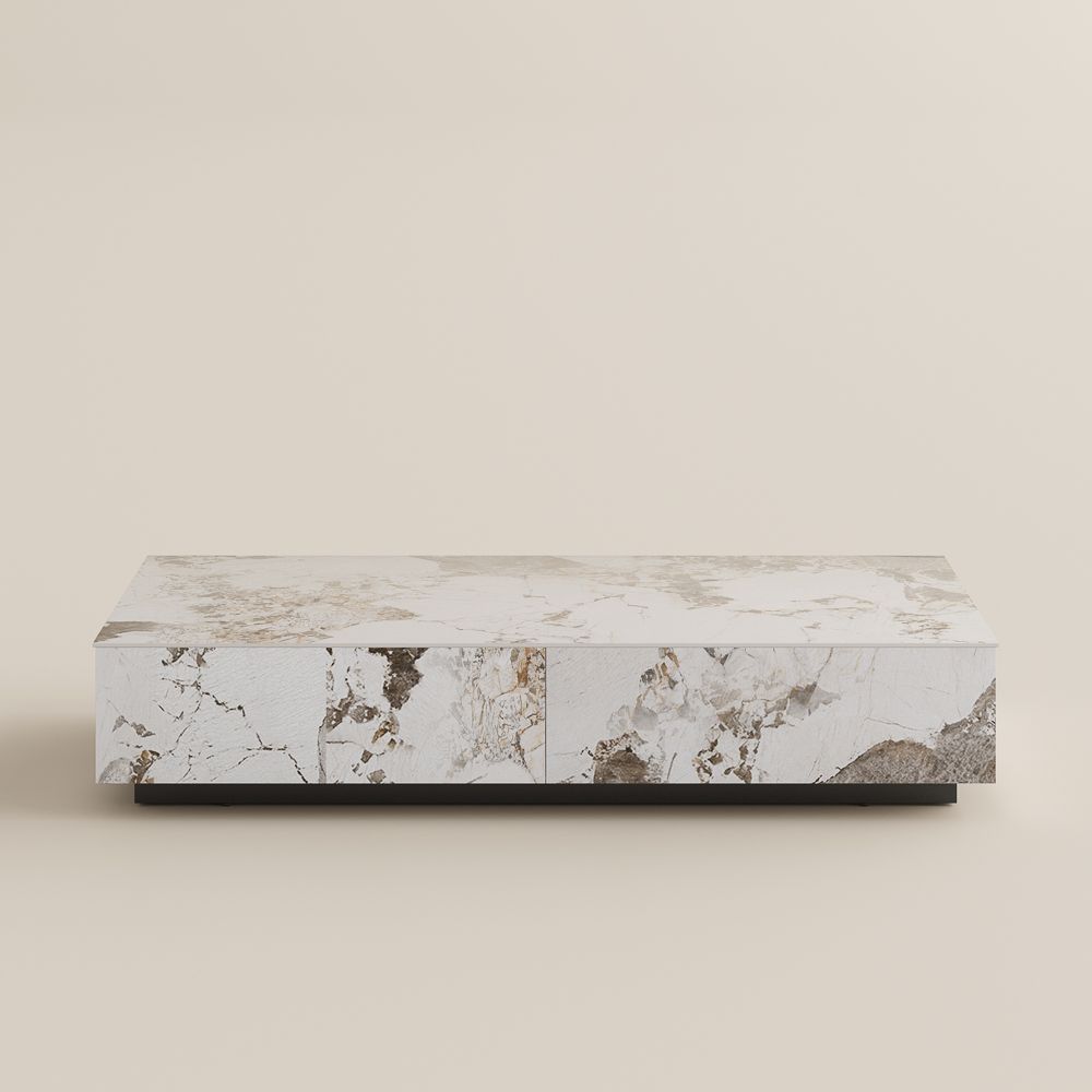 Modern Pandora Sintered Stone Coffee Tables