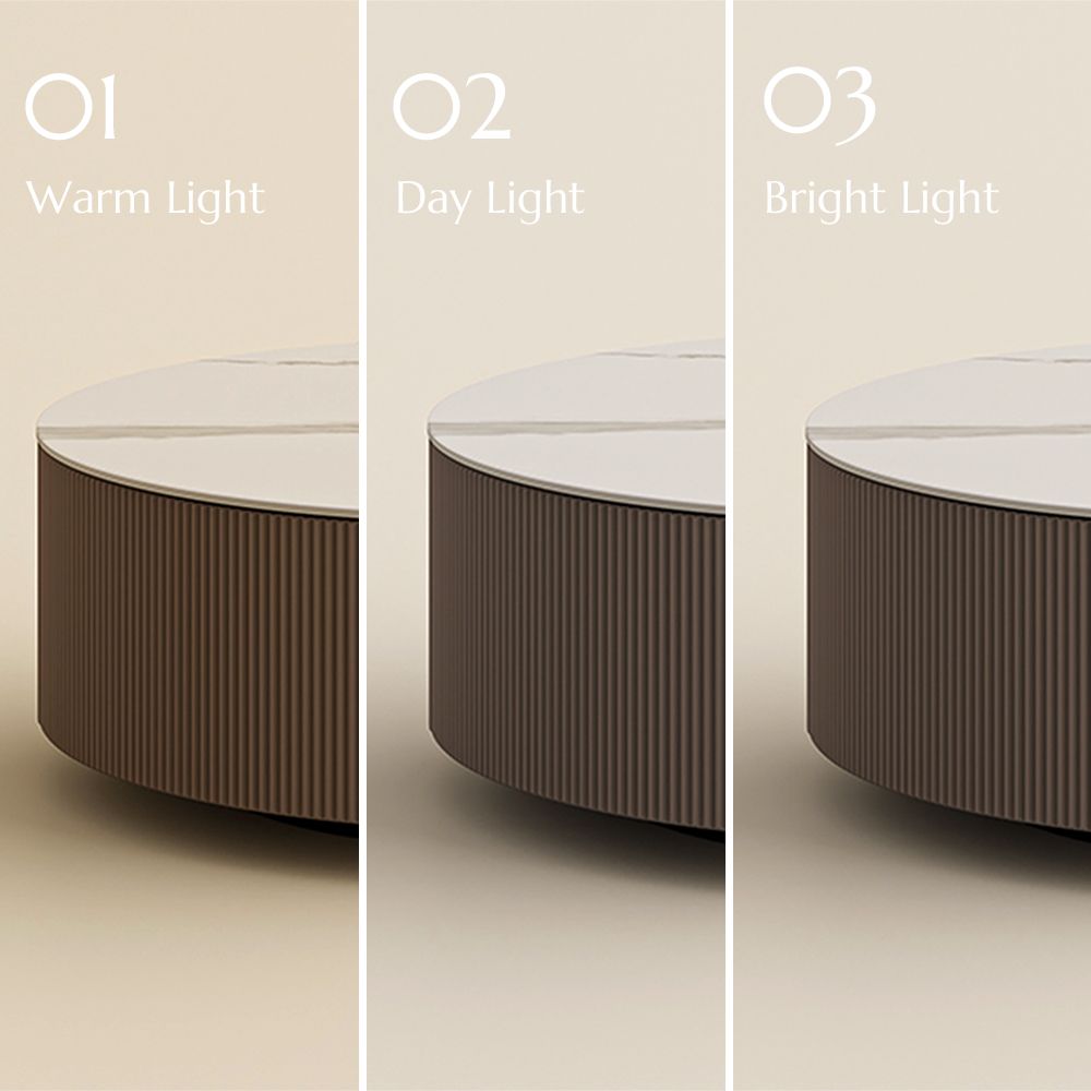 Sintered Stone Gray Sintered Stone Coffee Tables