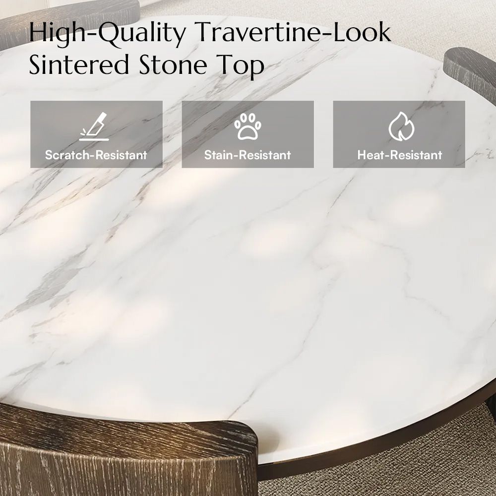 Sintered Stone Black Sintered Stone Coffee Tables