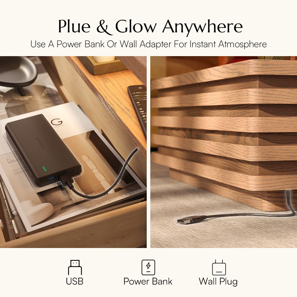 Square Walnut Color Engineered Wood Coffee Tables