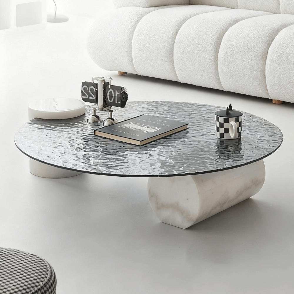 Easy Assemble Marble Coffee Tables