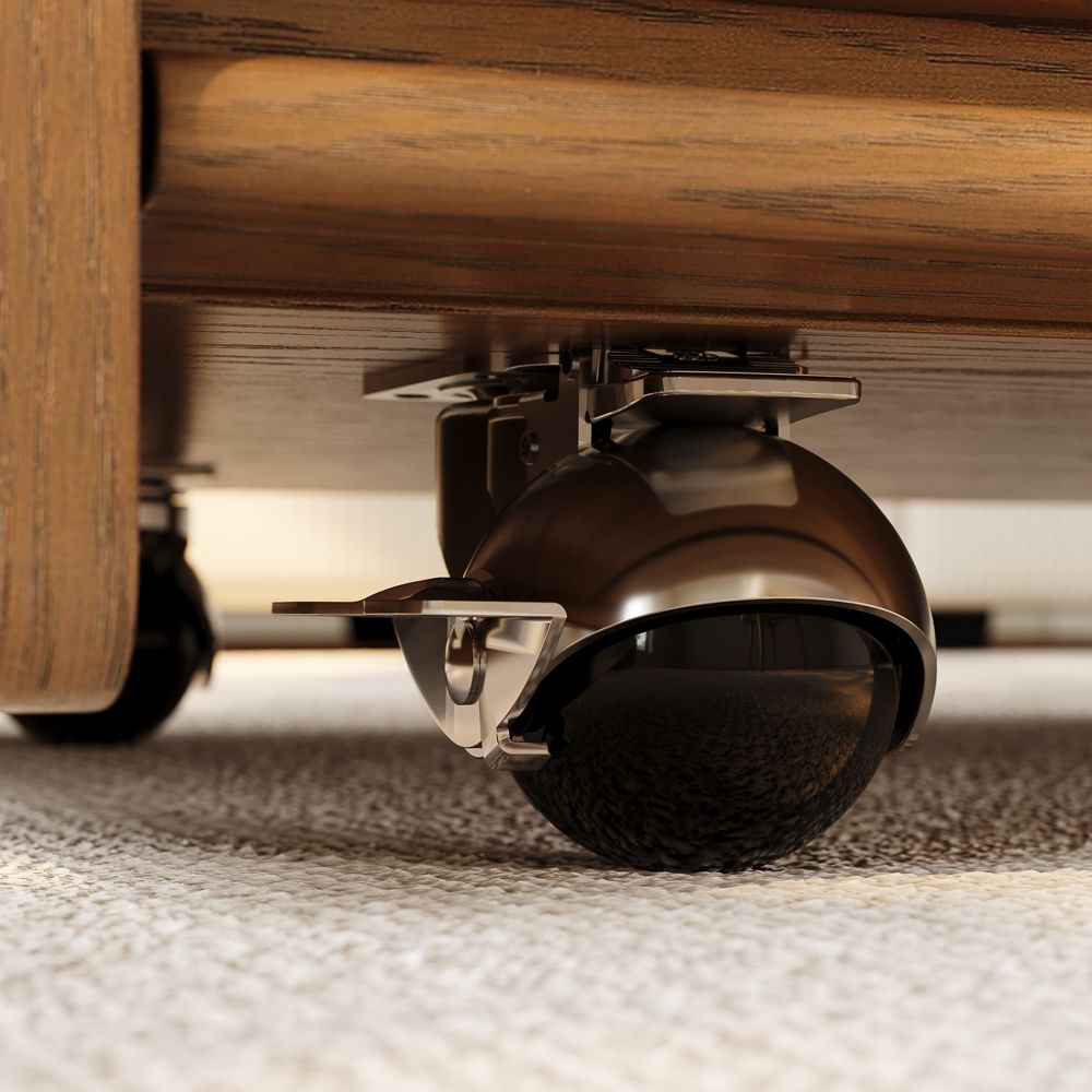 Rectangular Walnut Color Plywood Coffee Tables