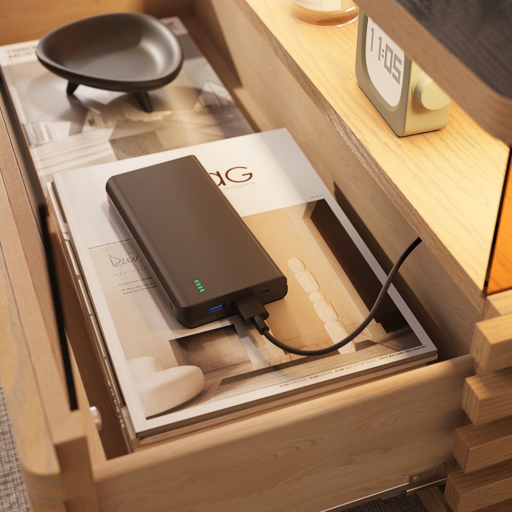 Slatted Design Oak Engineered Wood Coffee Tables