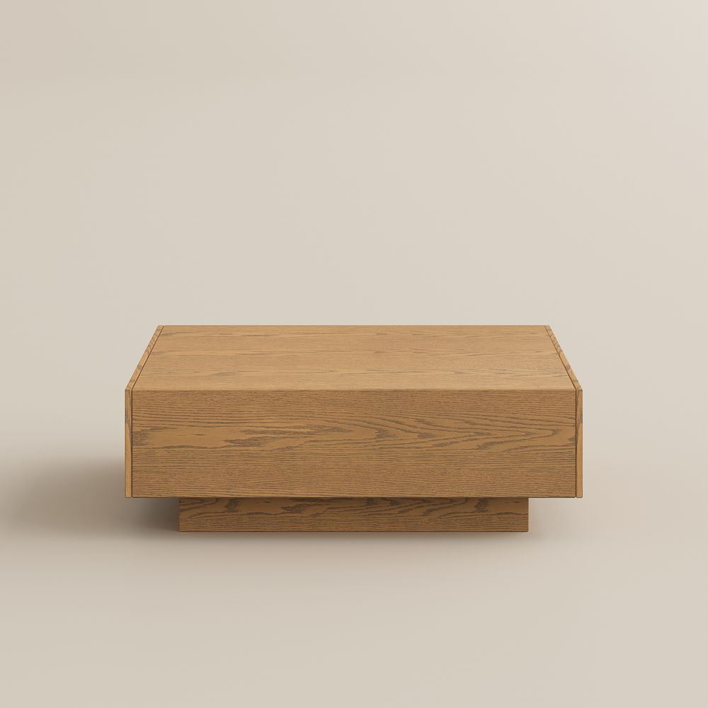 Natural Engineered Wood Coffee Tables