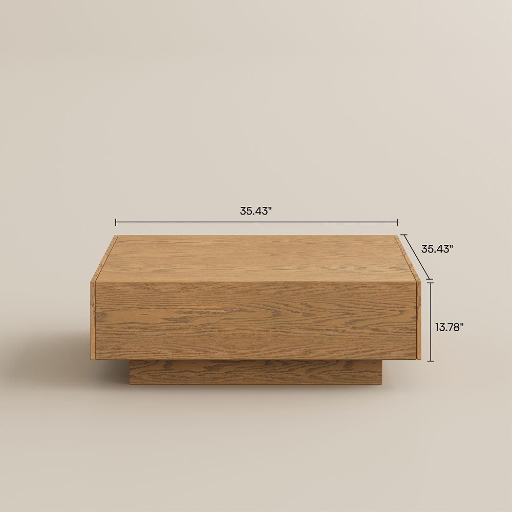 Natural Engineered Wood Coffee Tables