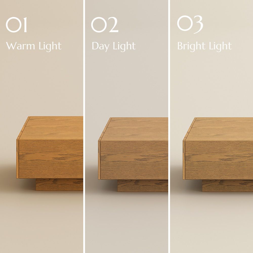 Natural Engineered Wood Coffee Tables