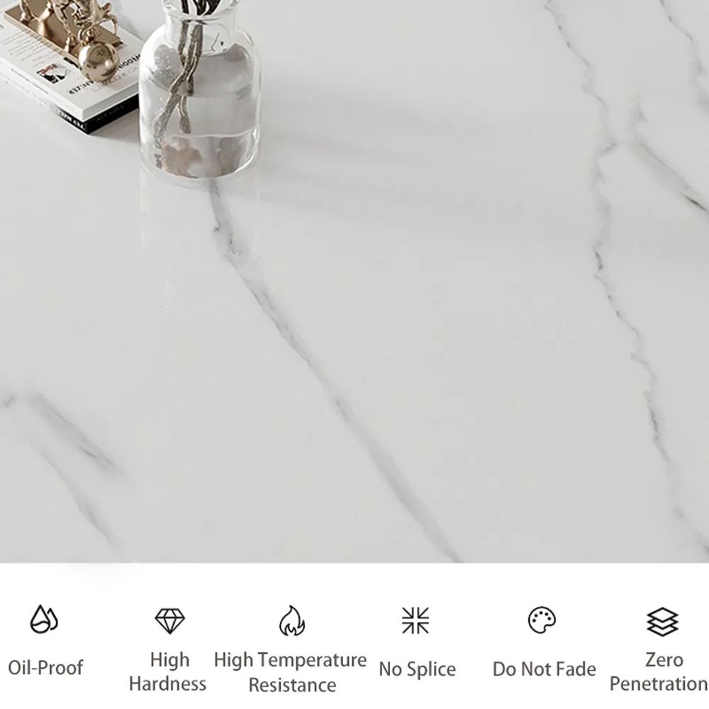 White Sintered Stone Coffee Tables