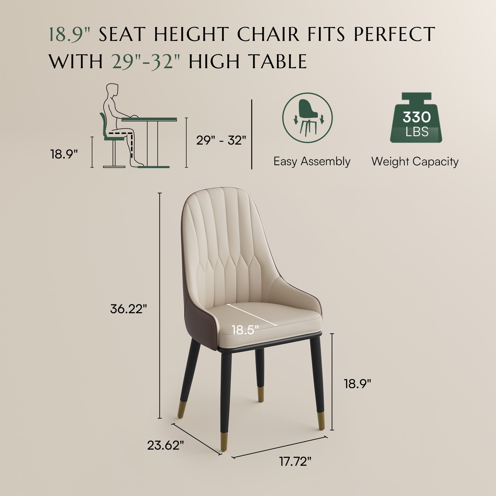 Partly Assemble White Glossy Sintered Stone Dining Room Set