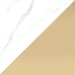 White & Gold