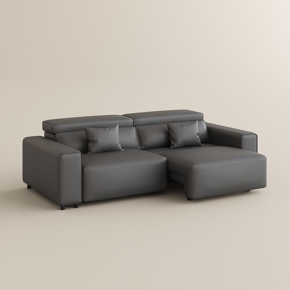 for 4 Dark Gray Eco-friendly Microfiber Leather Smart Furniture