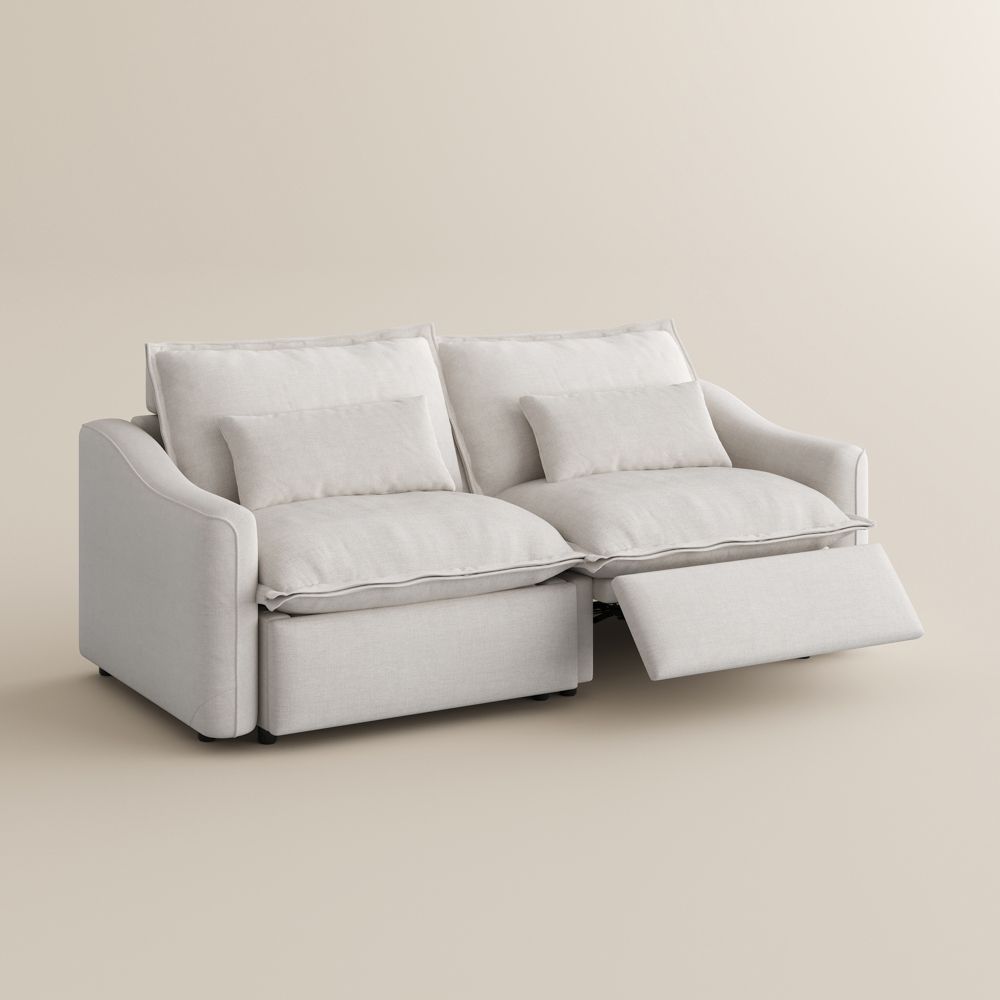 Beige Fabric Smart Furniture