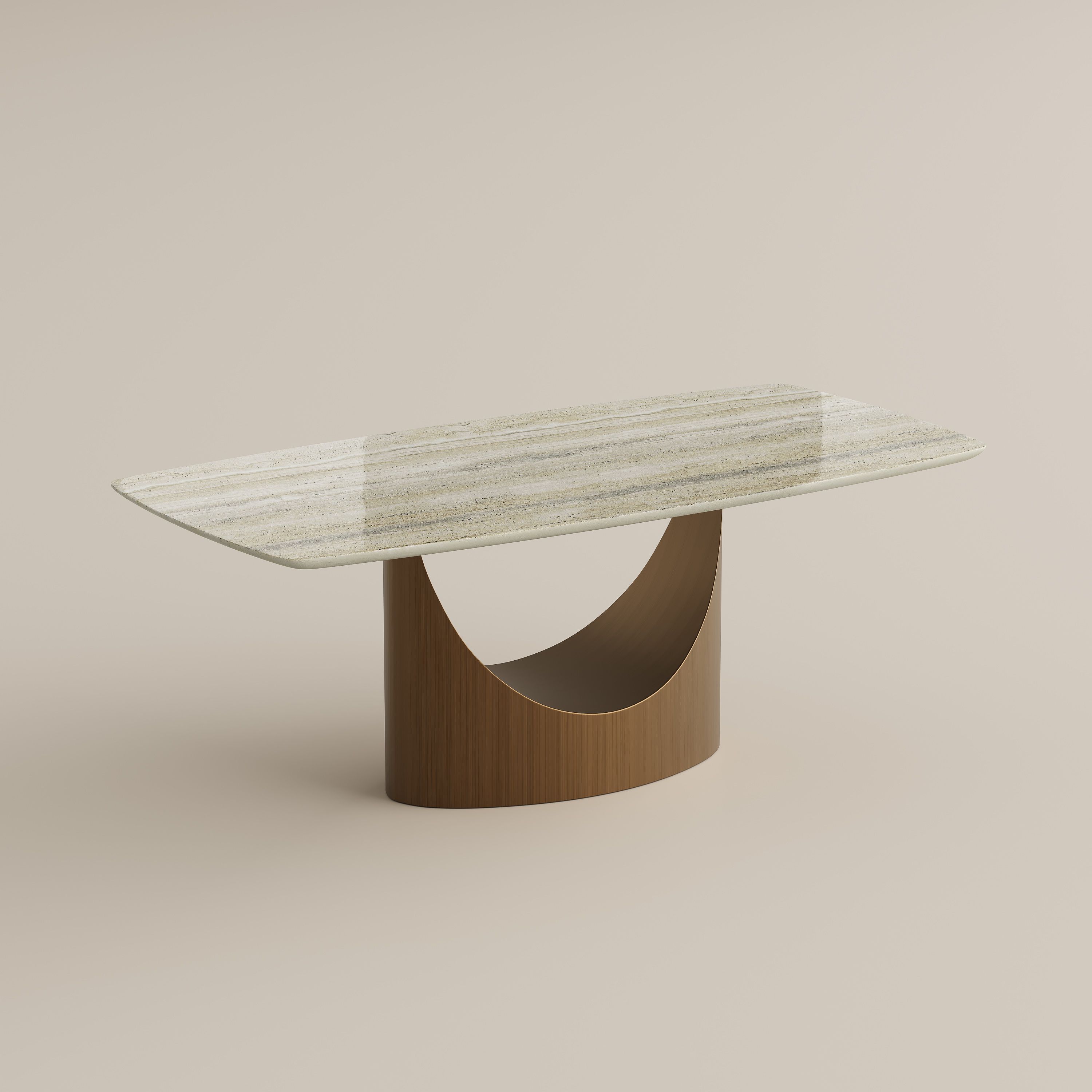 Yellow Natural Marble Dining Tables