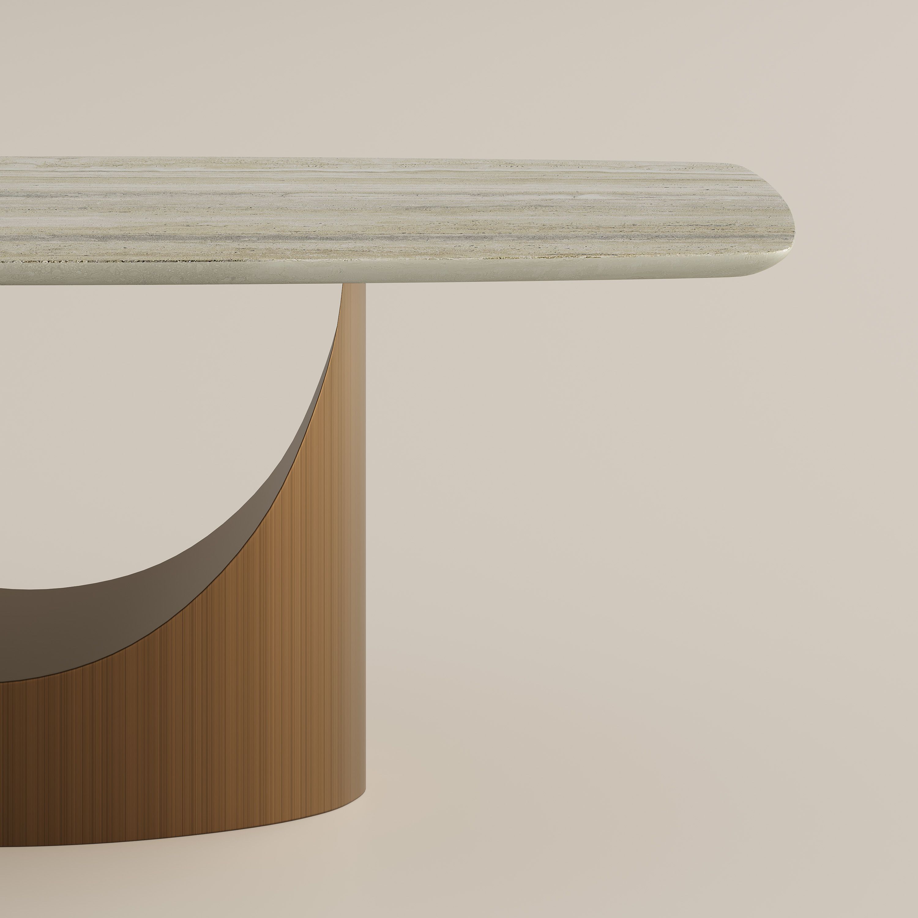Yellow Natural Marble Dining Tables