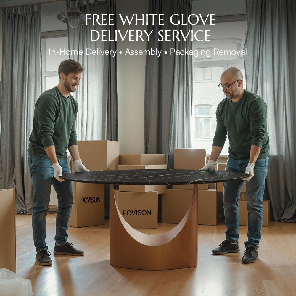 Seats 4 Black Natural Marble Dining Tables