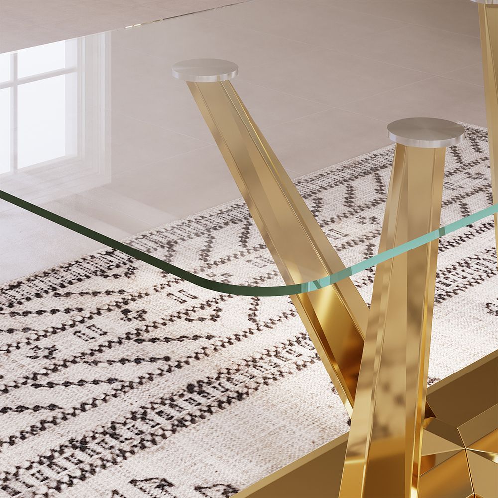 Tempered Glass Tempered Glass Dining Tables