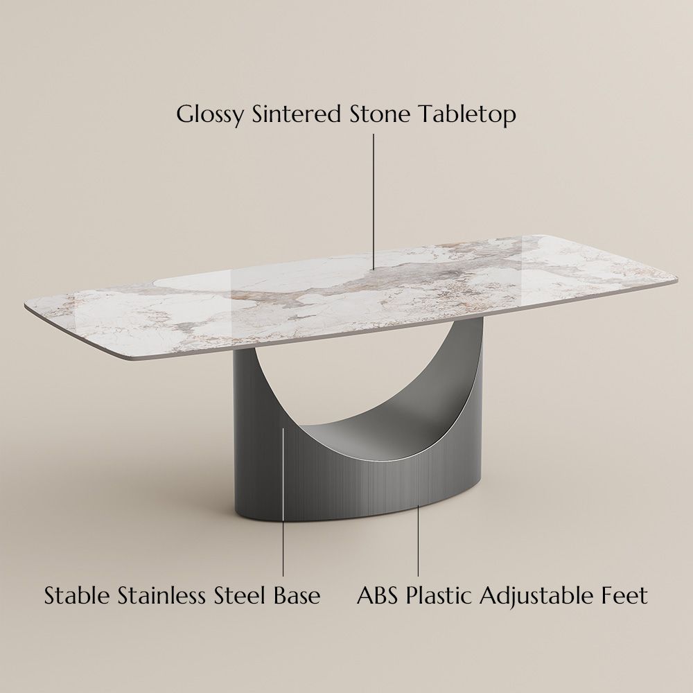 Modern Pandora Sintered Stone Dining Tables