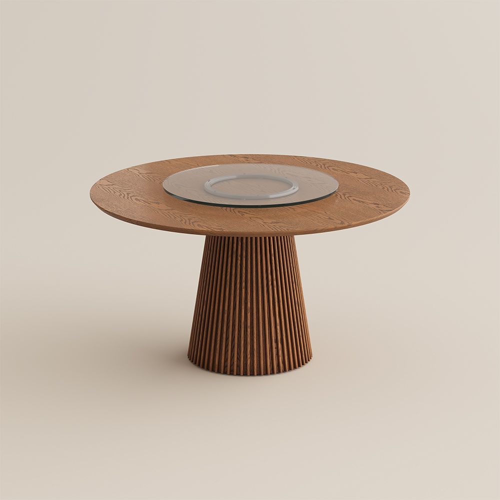 Living Room Walnut Color Plywood Dining Tables