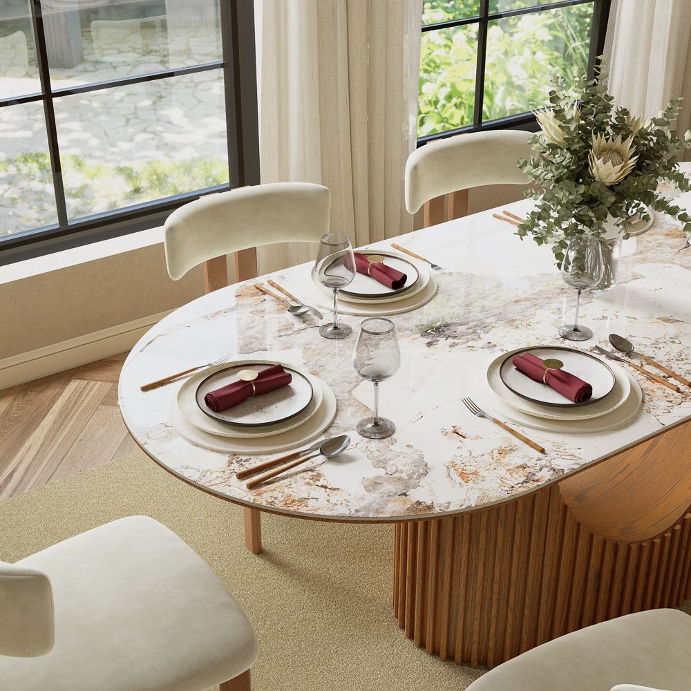 Kitchen Pandora Solid +PlyWood Dining Tables