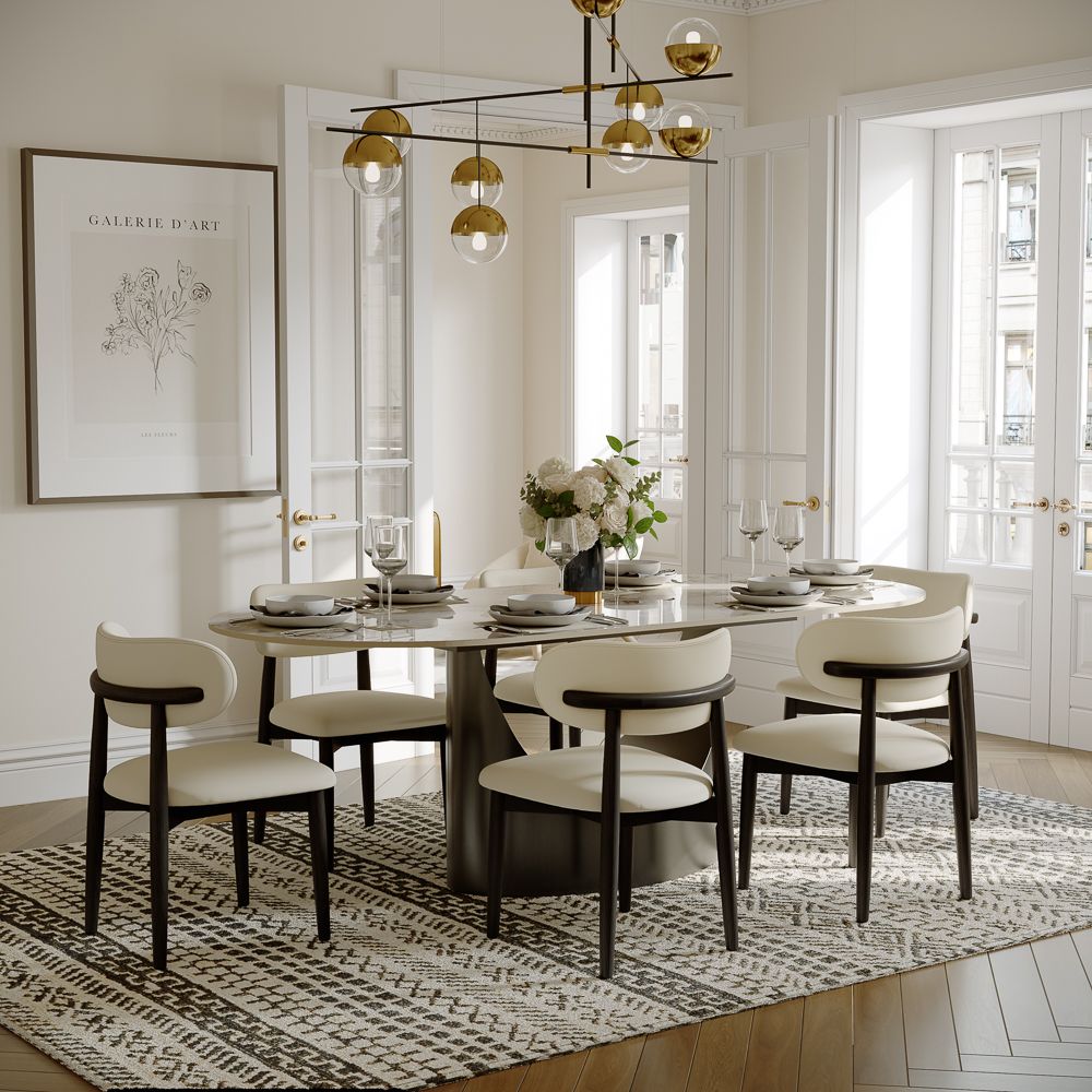 Hobart Pandora Sintered Stone Dining Tables