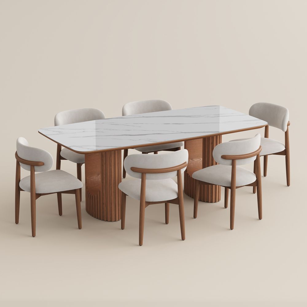 White Dining Room Set