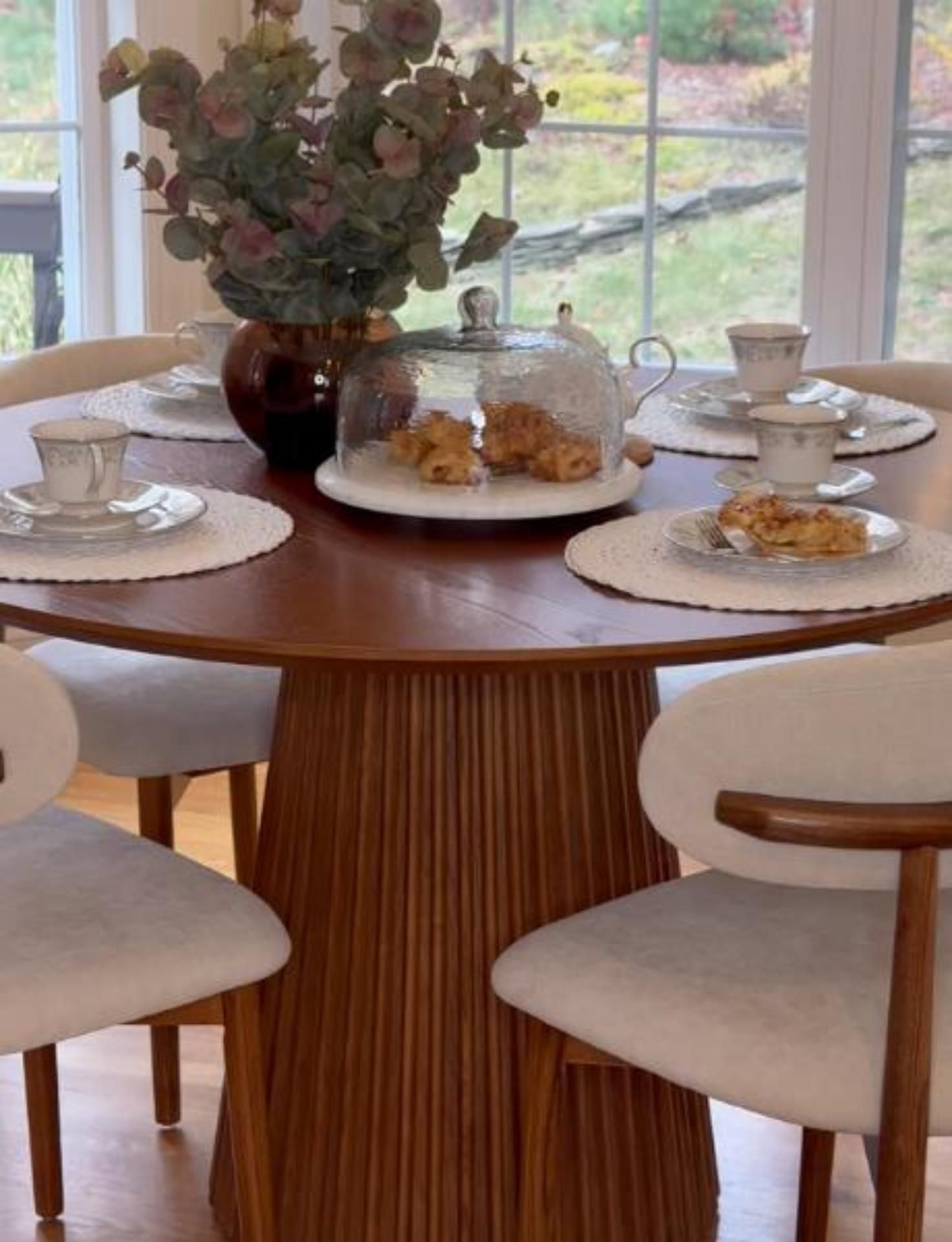 Walnut Walnut Color Wood Dining Tables