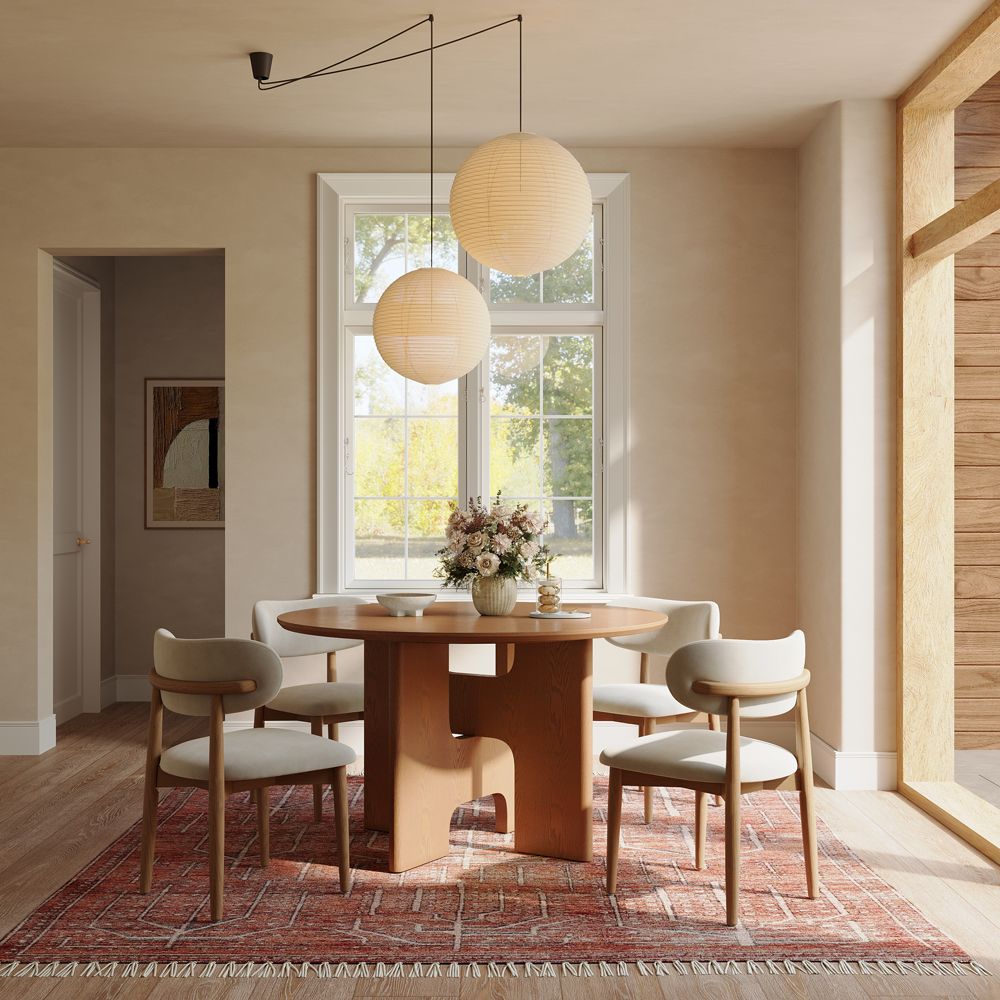 Walnut Color Walnut Color Engineered Wood Dining Tables