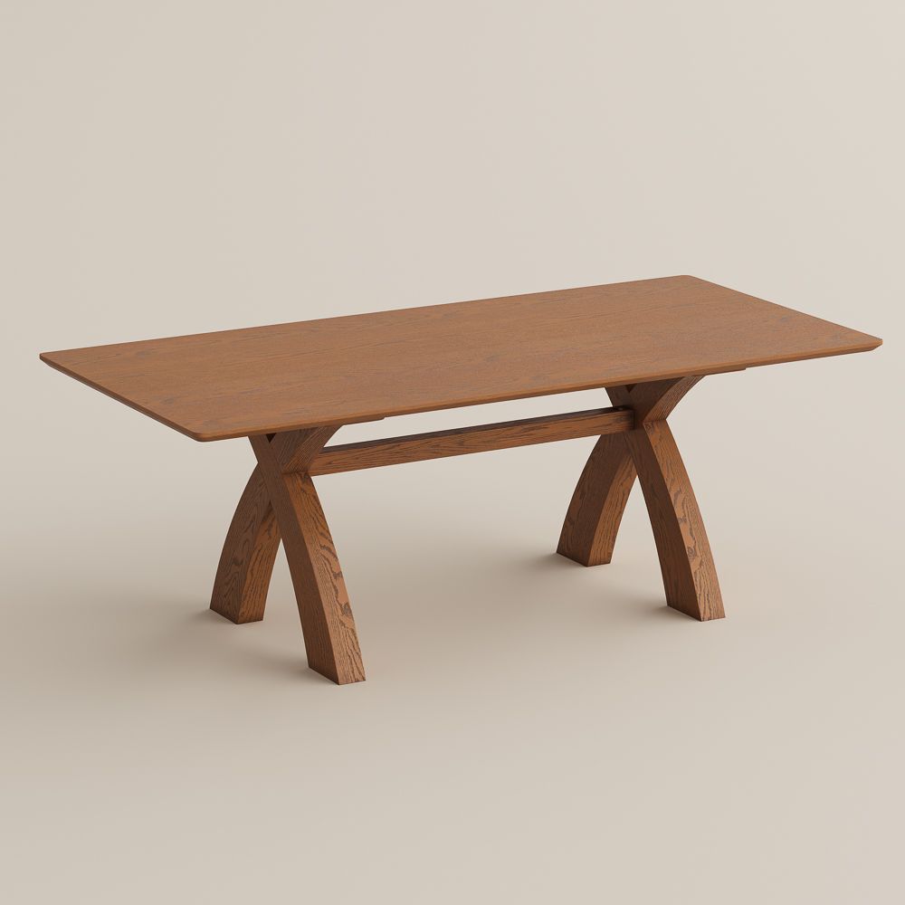 Walnut Walnut Color Engineered Wood Dining Tables