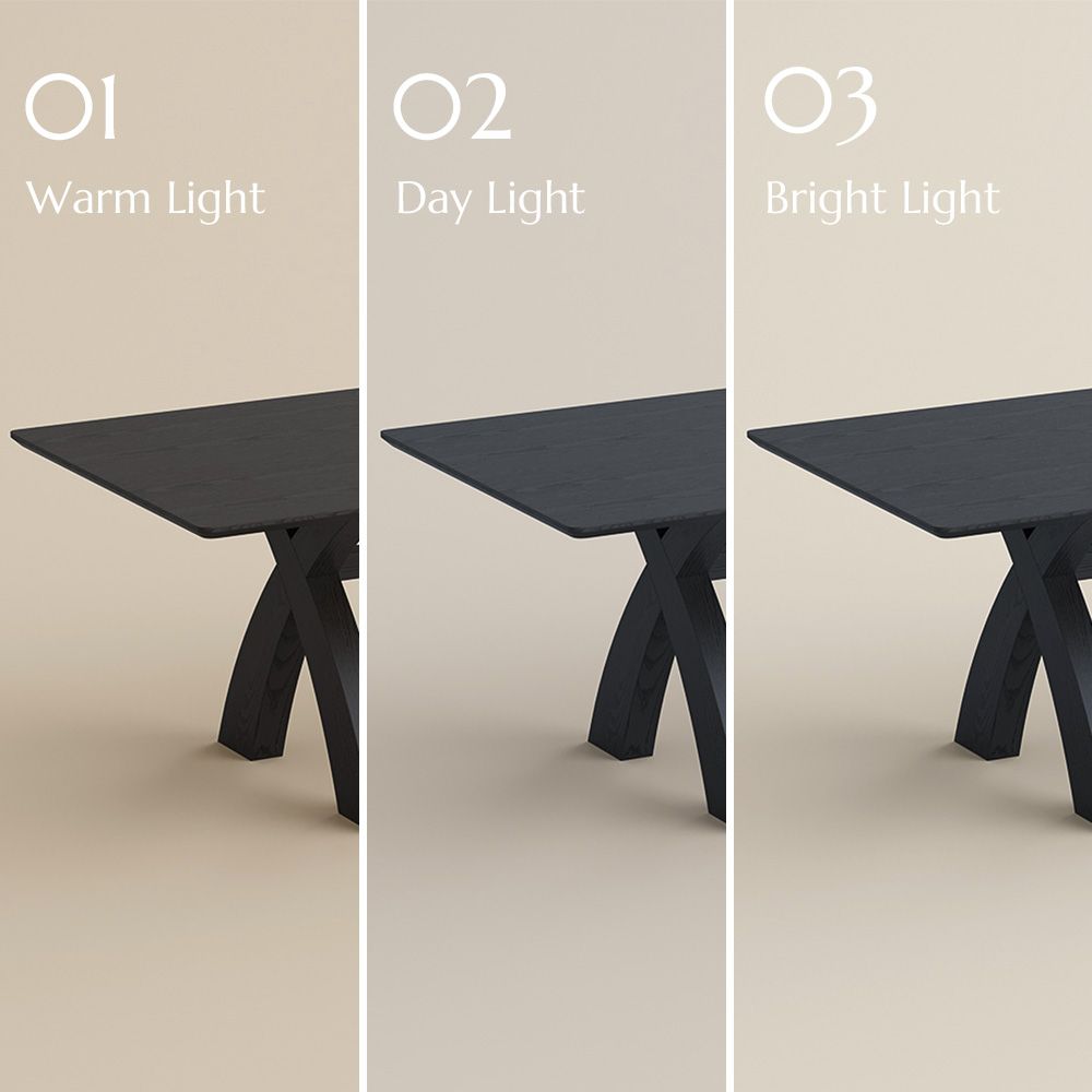 Wood Color Black Engineered Wood Dining Tables