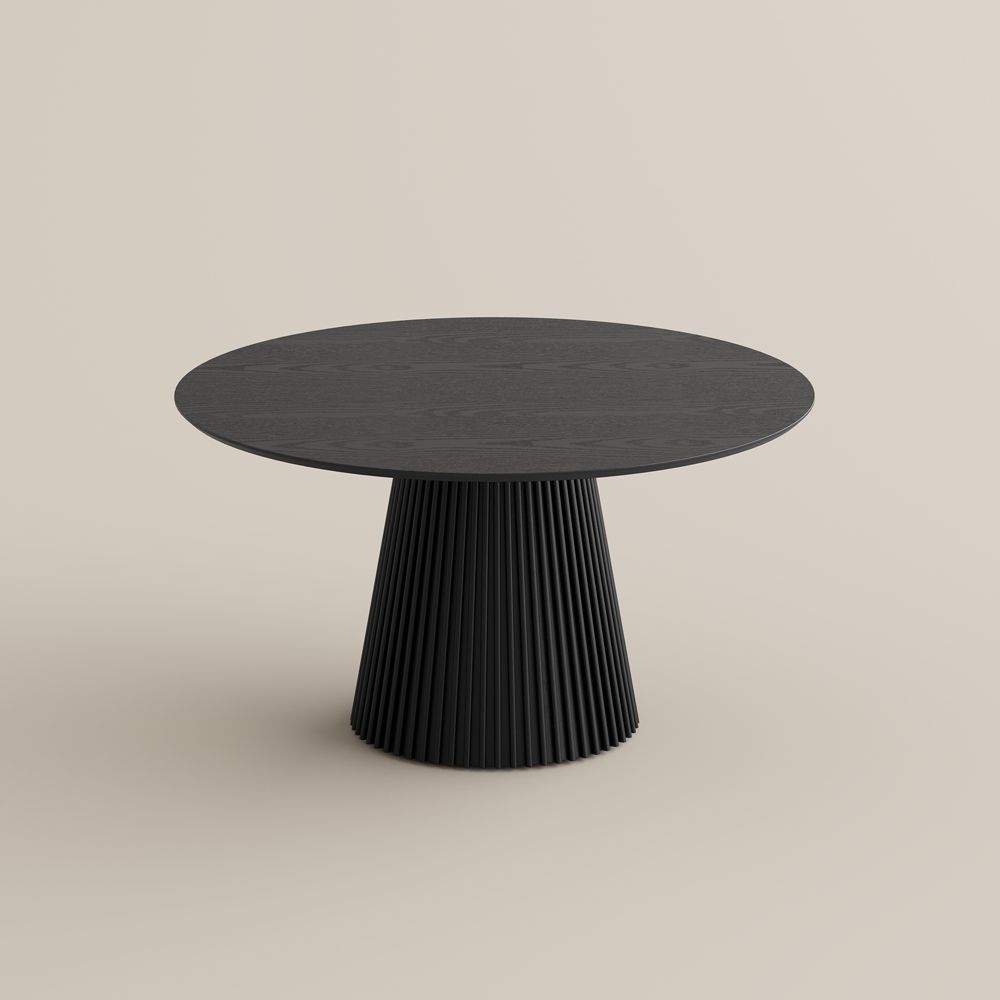 Plywood Black Plywood + Ash veneer Dining Tables