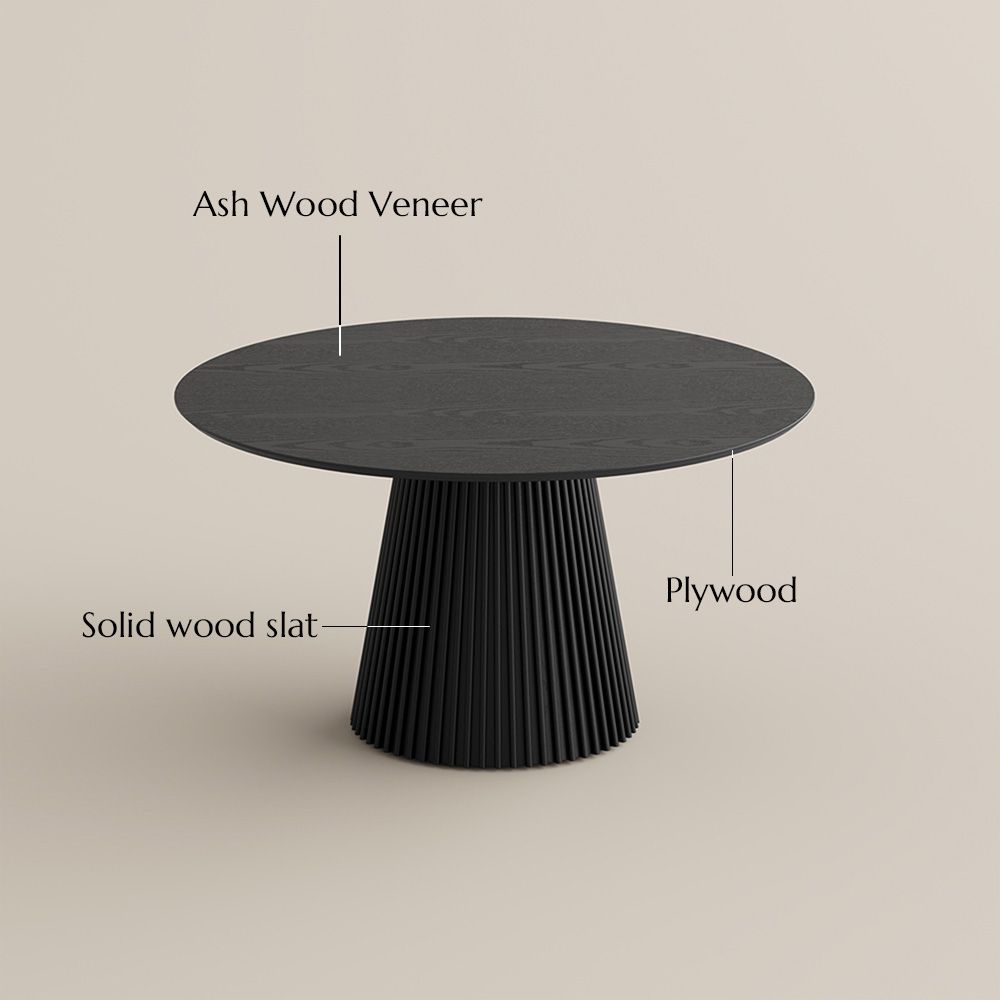 Easy Assembly Black Plywood Dining Tables