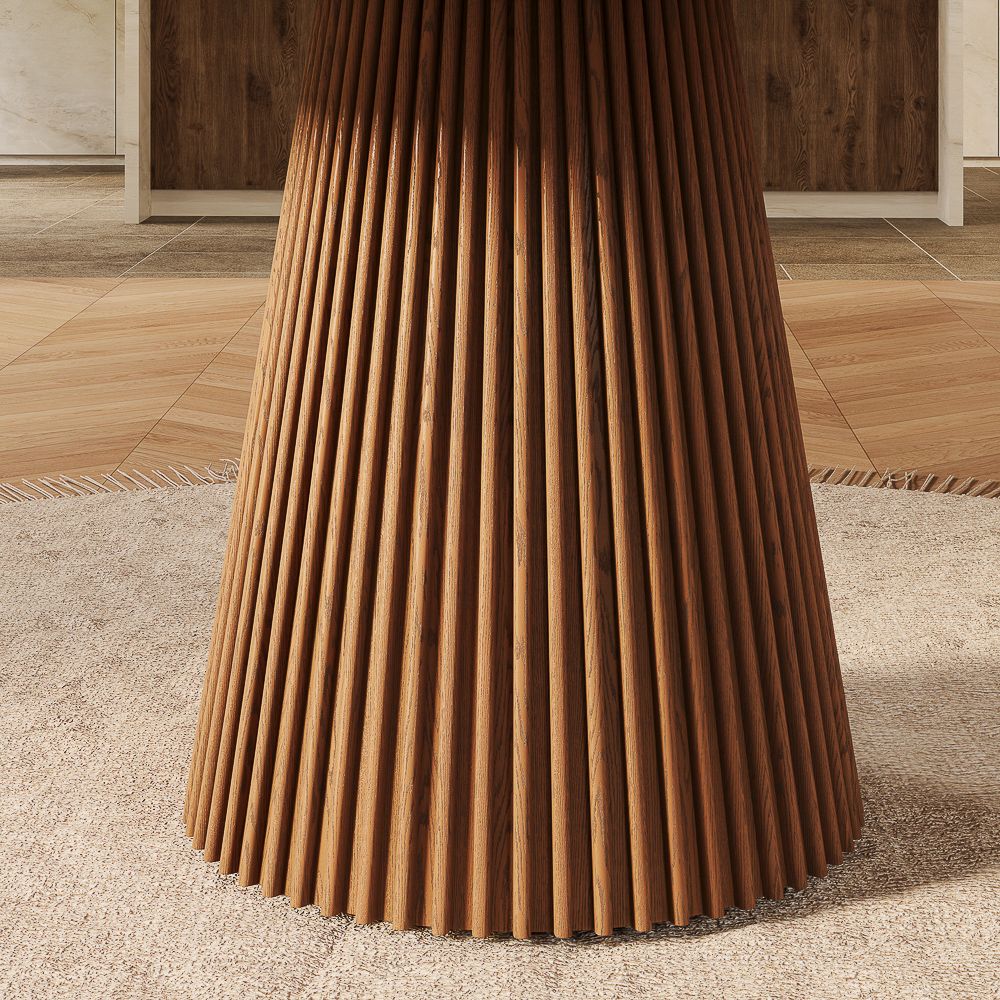 Mid Century Walnut Color Plywood Dining Tables