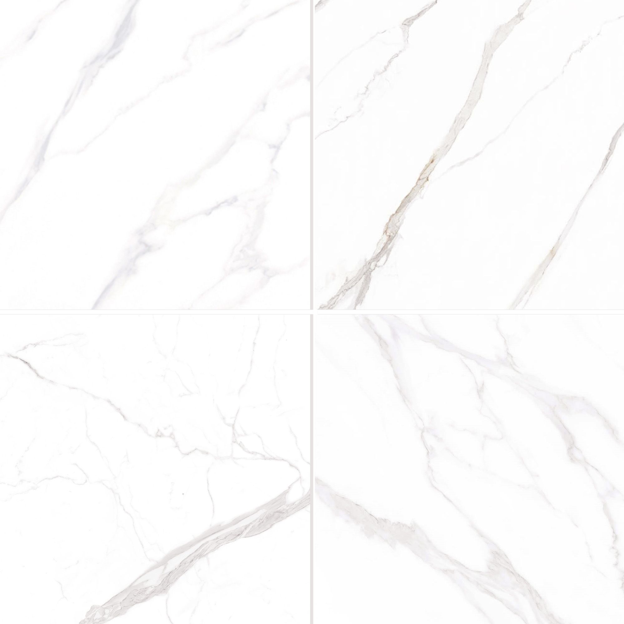 Partial Assembly Required White Glossy Sintered Stone Dining Tables