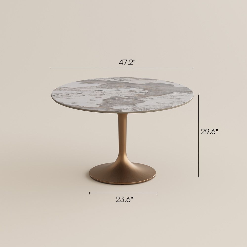 Pandora Glossy Sintered Stone Dining Tables