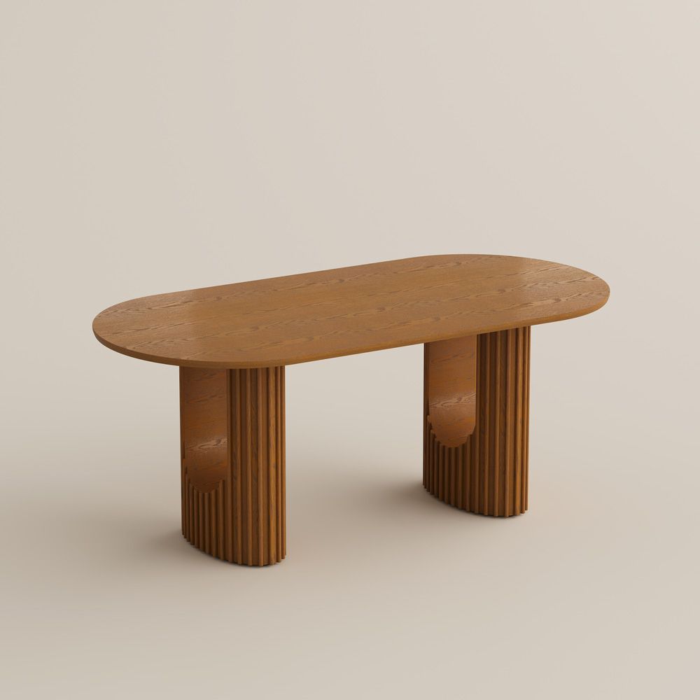 Wood Walnut Color Dining Tables