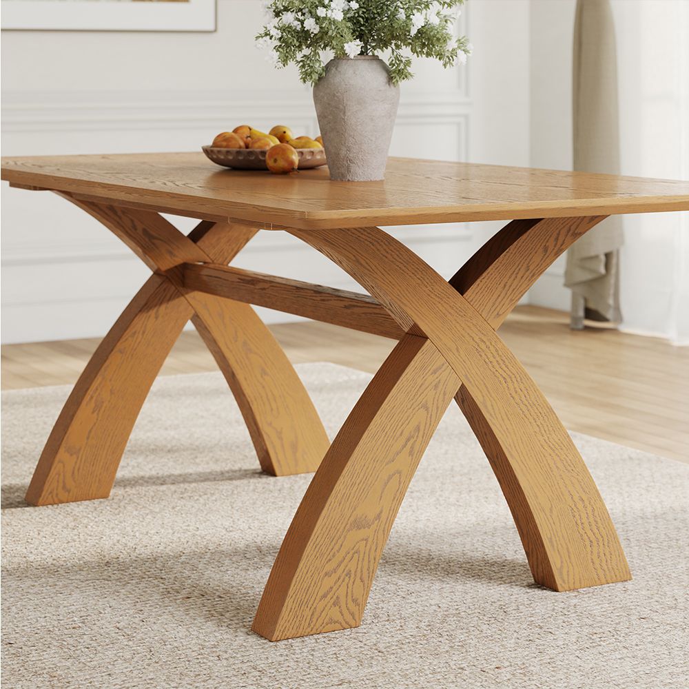 Black Walnut Color Engineered Wood Dining Tables