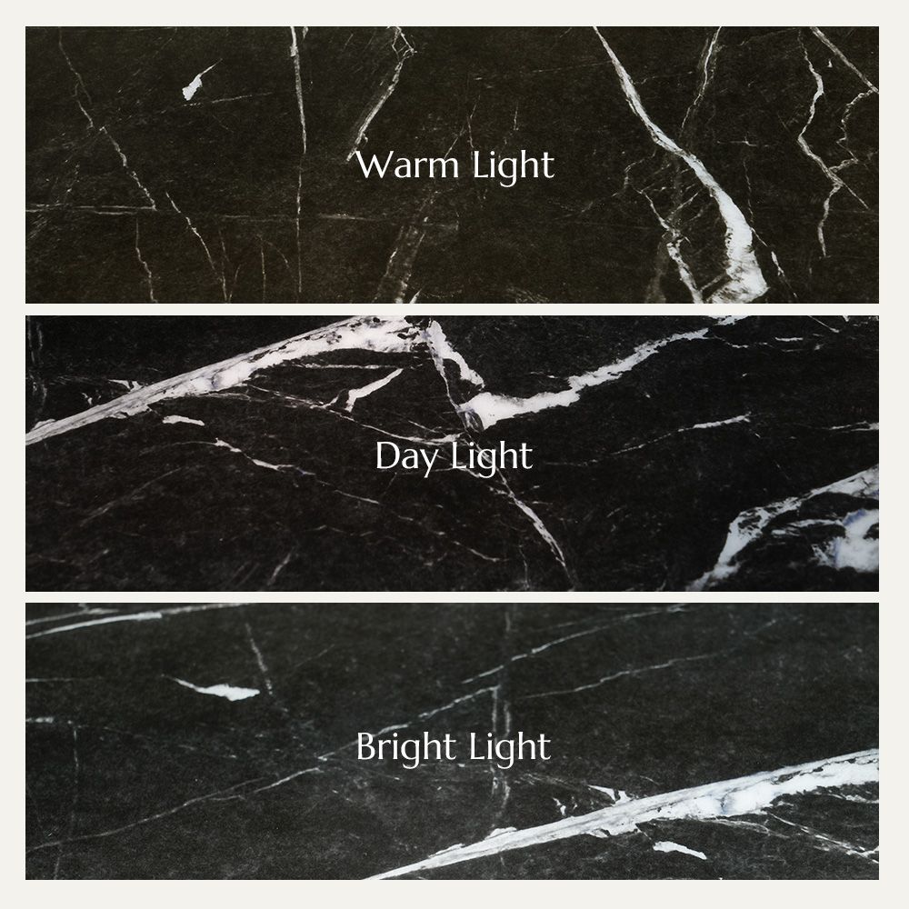 Seats 6 Black Marble Dining Tables
