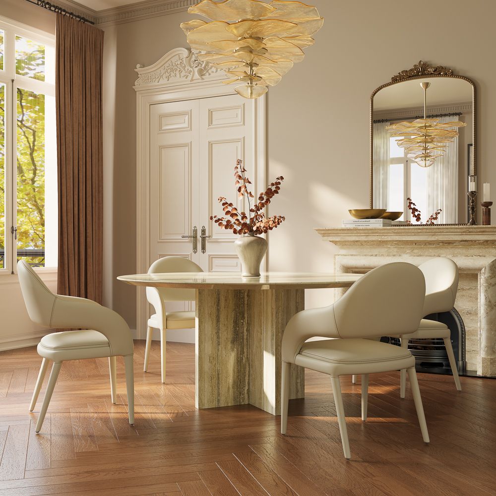 Yellow Yellow Marble Dining Tables